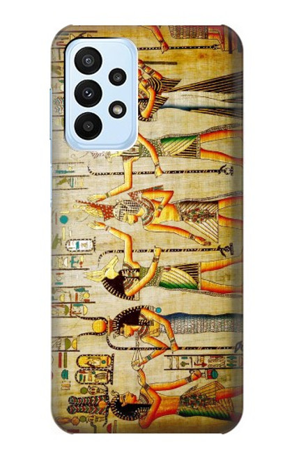 W0272 Egypt Wall Art Hülle Schutzhülle Taschen und Leder Flip für Samsung Galaxy A23