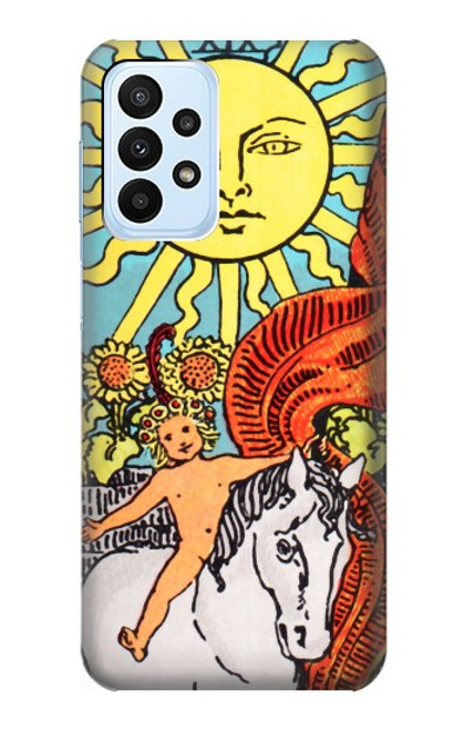 W0565 Tarot Sun Hülle Schutzhülle Taschen und Leder Flip für Samsung Galaxy A23