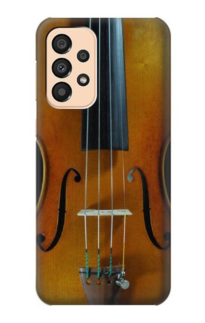 W3234 Violin Hülle Schutzhülle Taschen und Leder Flip für Samsung Galaxy A33 5G