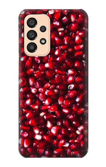W3757 Pomegranate Hülle Schutzhülle Taschen und Leder Flip für Samsung Galaxy A33 5G