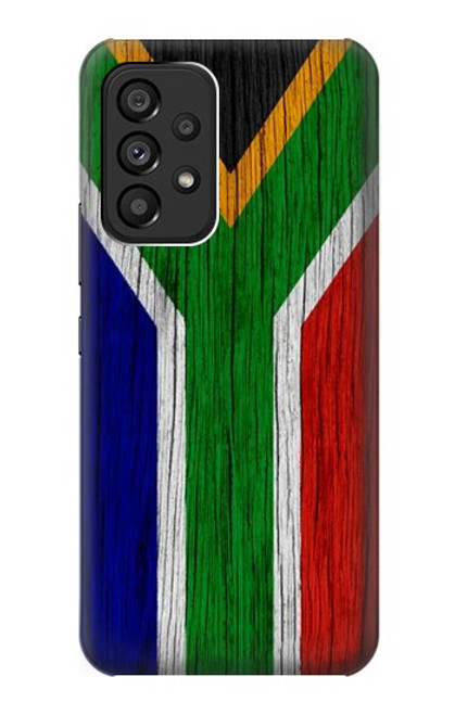 W3464 South Africa Flag Hülle Schutzhülle Taschen und Leder Flip für Samsung Galaxy A53 5G