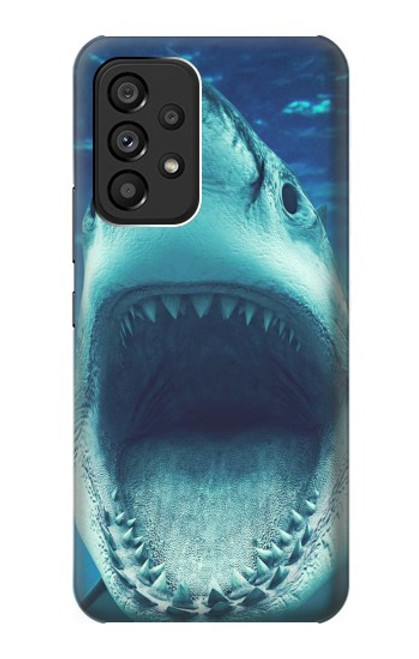 W3548 Tiger Shark Hülle Schutzhülle Taschen und Leder Flip für Samsung Galaxy A53 5G