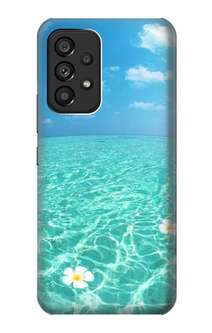W3720 Summer Ocean Beach Hülle Schutzhülle Taschen und Leder Flip für Samsung Galaxy A53 5G