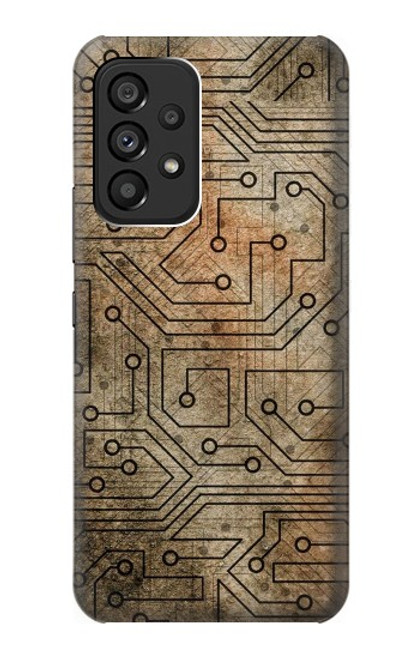 W3812 PCB Print Design Hülle Schutzhülle Taschen und Leder Flip für Samsung Galaxy A53 5G