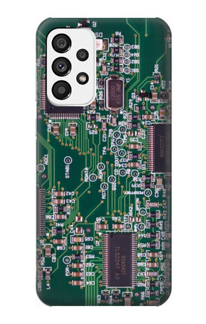 W3519 Electronics Circuit Board Graphic Hülle Schutzhülle Taschen und Leder Flip für Samsung Galaxy A73 5G