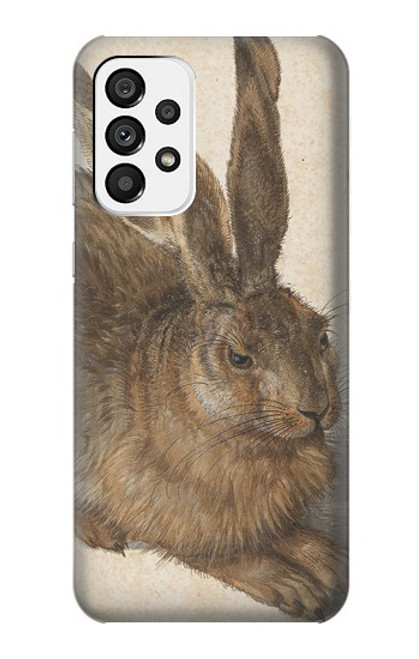 W3781 Albrecht Durer Young Hare Hülle Schutzhülle Taschen und Leder Flip für Samsung Galaxy A73 5G