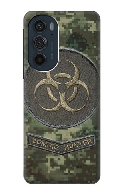 W3468 Biohazard Zombie Hunter Graphic Hülle Schutzhülle Taschen und Leder Flip für Motorola Edge 30 Pro