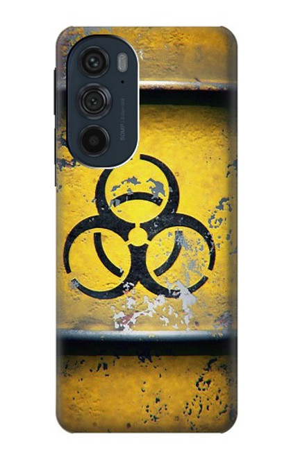 W3669 Biological Hazard Tank Graphic Hülle Schutzhülle Taschen und Leder Flip für Motorola Edge 30 Pro