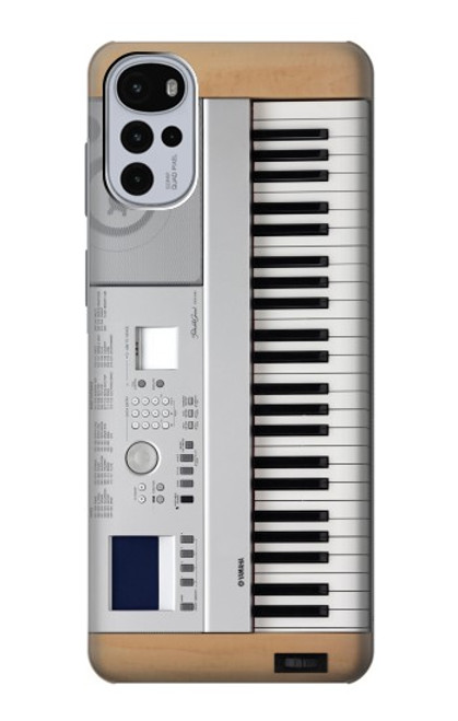 W0891 Keyboard Digital Piano Hülle Schutzhülle Taschen und Leder Flip für Motorola Moto G22