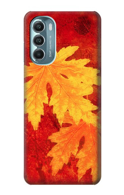 W0479 Maple Leaf Hülle Schutzhülle Taschen und Leder Flip für Motorola Moto G Stylus 5G (2022)