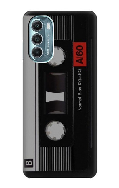 W3516 Vintage Cassette Tape Hülle Schutzhülle Taschen und Leder Flip für Motorola Moto G Stylus 5G (2022)