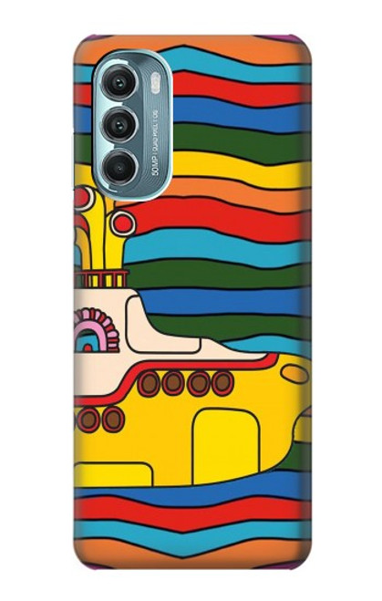 W3599 Hippie Submarine Hülle Schutzhülle Taschen und Leder Flip für Motorola Moto G Stylus 5G (2022)