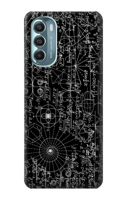 W3808 Mathematics Blackboard Hülle Schutzhülle Taschen und Leder Flip für Motorola Moto G Stylus 5G (2022)