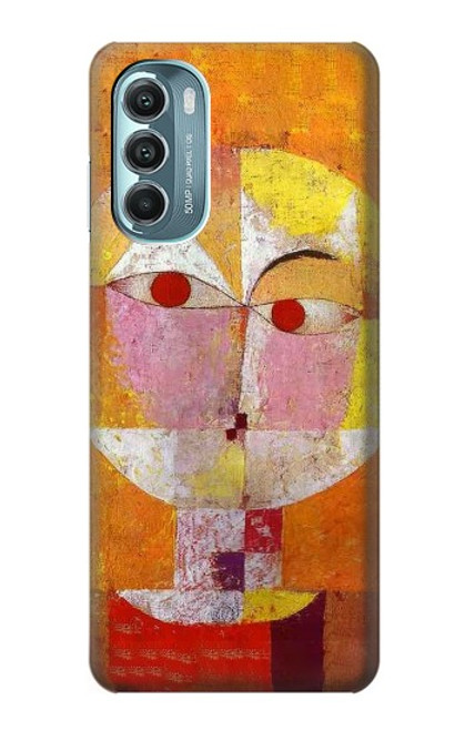 W3811 Paul Klee Senecio Man Head Hülle Schutzhülle Taschen und Leder Flip für Motorola Moto G Stylus 5G (2022)