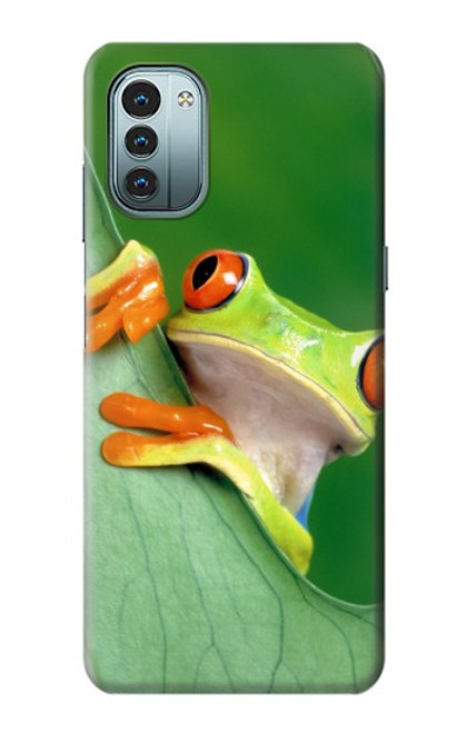 W1047 Little Frog Hülle Schutzhülle Taschen und Leder Flip für Nokia G11, G21