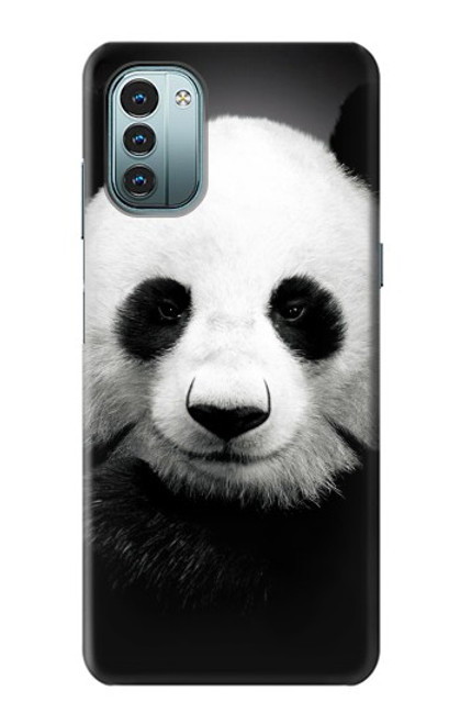 W1072 Panda Bear Hülle Schutzhülle Taschen und Leder Flip für Nokia G11, G21