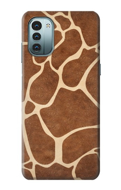 W2326 Giraffe Skin Hülle Schutzhülle Taschen und Leder Flip für Nokia G11, G21