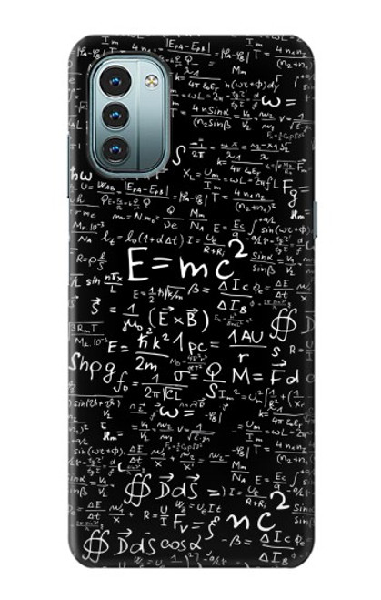 W2574 Mathematics Physics Blackboard Equation Hülle Schutzhülle Taschen und Leder Flip für Nokia G11, G21