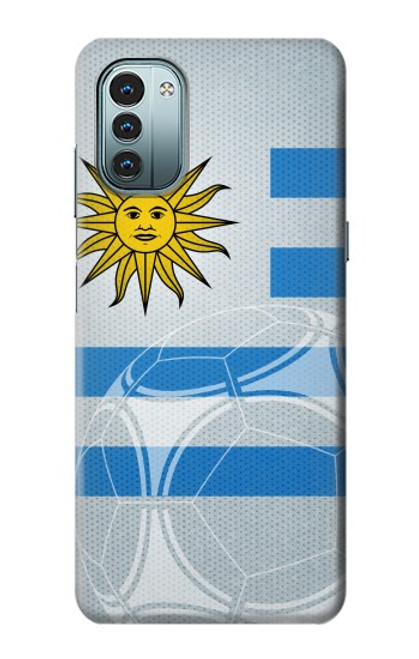 W2995 Uruguay Football Soccer Hülle Schutzhülle Taschen und Leder Flip für Nokia G11, G21