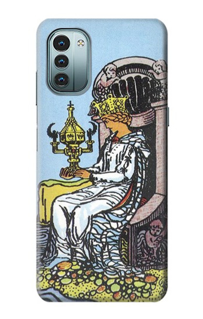 W3067 Tarot Card Queen of Cups Hülle Schutzhülle Taschen und Leder Flip für Nokia G11, G21