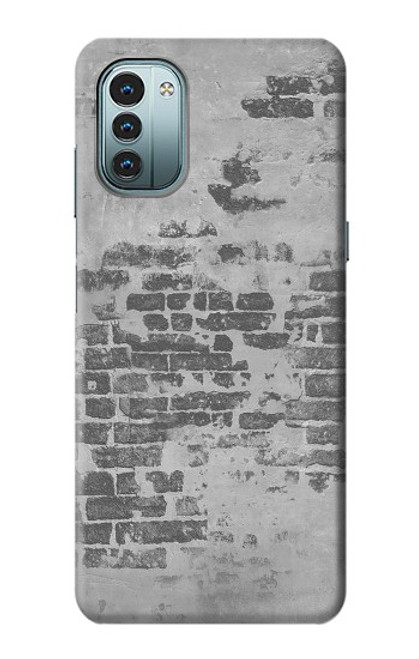 W3093 Old Brick Wall Hülle Schutzhülle Taschen und Leder Flip für Nokia G11, G21