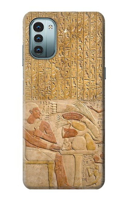 W3398 Egypt Stela Mentuhotep Hülle Schutzhülle Taschen und Leder Flip für Nokia G11, G21