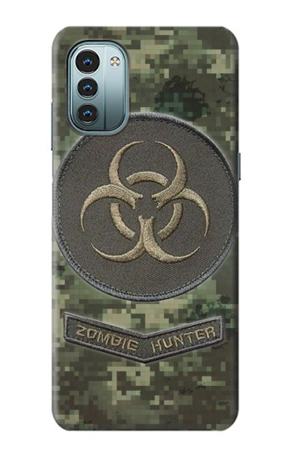 W3468 Biohazard Zombie Hunter Graphic Hülle Schutzhülle Taschen und Leder Flip für Nokia G11, G21