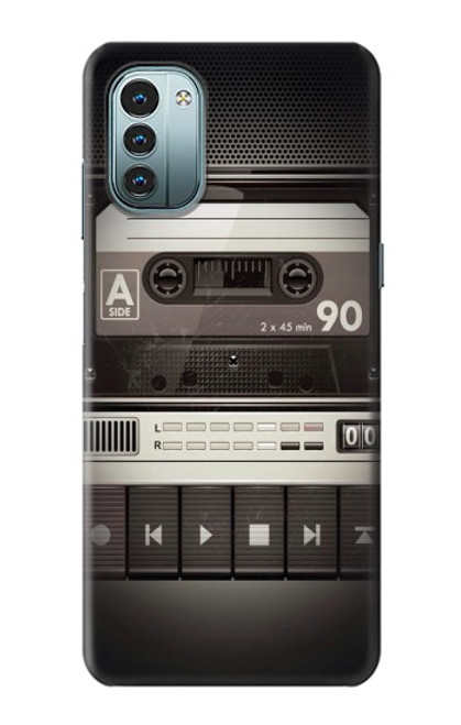 W3501 Vintage Cassette Player Hülle Schutzhülle Taschen und Leder Flip für Nokia G11, G21
