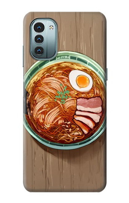 W3756 Ramen Noodles Hülle Schutzhülle Taschen und Leder Flip für Nokia G11, G21