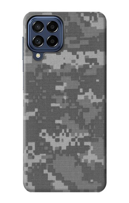 W2867 Army White Digital Camo Hülle Schutzhülle Taschen und Leder Flip für Samsung Galaxy M53
