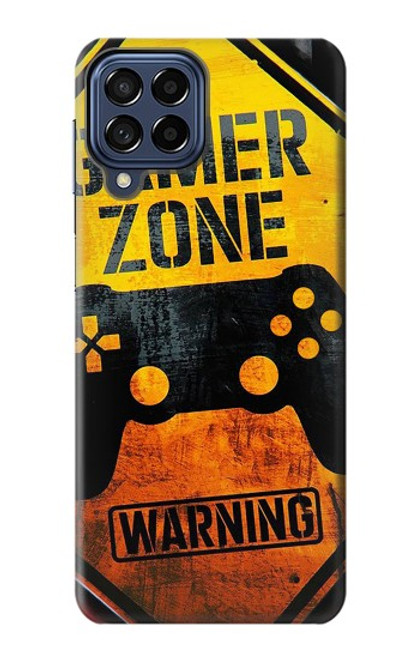 W3690 Gamer Zone Hülle Schutzhülle Taschen und Leder Flip für Samsung Galaxy M53
