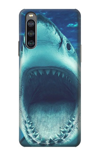 W3548 Tiger Shark Hülle Schutzhülle Taschen und Leder Flip für Sony Xperia 10 IV