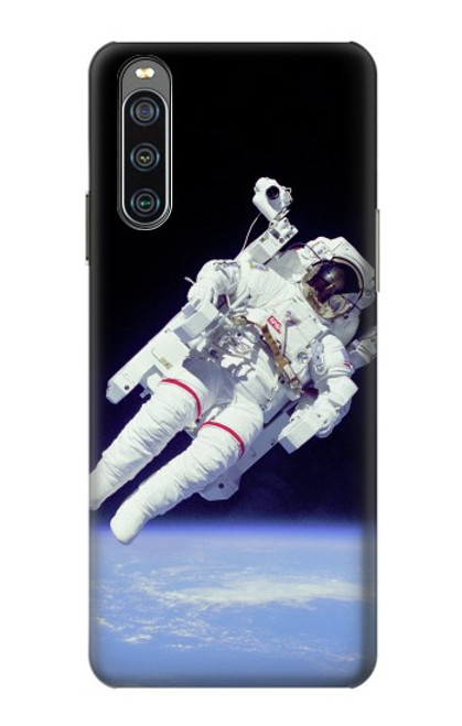 W3616 Astronaut Hülle Schutzhülle Taschen und Leder Flip für Sony Xperia 10 IV
