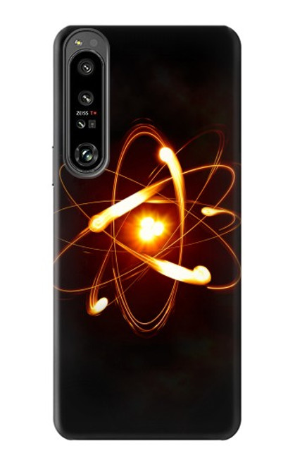 W3547 Quantum Atom Hülle Schutzhülle Taschen und Leder Flip für Sony Xperia 1 IV
