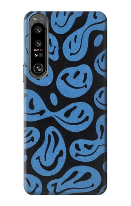 W3679 Cute Ghost Pattern Hülle Schutzhülle Taschen und Leder Flip für Sony Xperia 1 IV