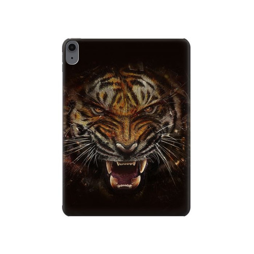 W0575 Tiger Face Tablet Hülle Schutzhülle Taschen für iPad Air (2022,2020, 4th, 5th), iPad Pro 11 (2022, 6th)