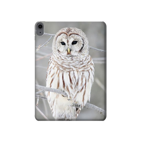 W1566 Snowy Owl White Owl Tablet Hülle Schutzhülle Taschen für iPad Air (2022,2020, 4th, 5th), iPad Pro 11 (2022, 6th)