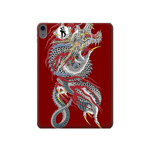 W2104 Yakuza Dragon Tattoo Tablet Hülle Schutzhülle Taschen für iPad Air (2022,2020, 4th, 5th), iPad Pro 11 (2022, 6th)