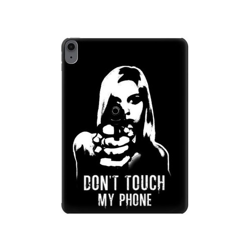 W2518 Do Not Touch My Phone Tablet Hülle Schutzhülle Taschen für iPad Air (2022,2020, 4th, 5th), iPad Pro 11 (2022, 6th)