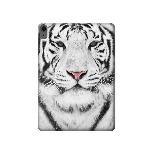 W2553 White Tiger Tablet Hülle Schutzhülle Taschen für iPad Air (2022,2020, 4th, 5th), iPad Pro 11 (2022, 6th)