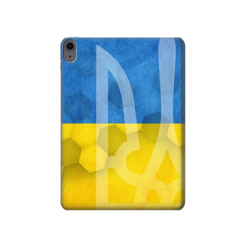 W3006 Ukraine Football Soccer Tablet Hülle Schutzhülle Taschen für iPad Air (2022,2020, 4th, 5th), iPad Pro 11 (2022, 6th)