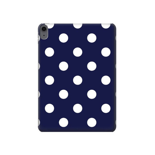 W3533 Blue Polka Dot Tablet Hülle Schutzhülle Taschen für iPad Air (2022,2020, 4th, 5th), iPad Pro 11 (2022, 6th)