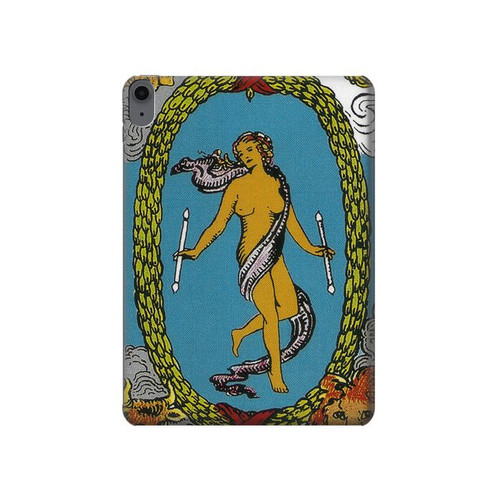 W3746 Tarot Card The World Tablet Hülle Schutzhülle Taschen für iPad Air (2022,2020, 4th, 5th), iPad Pro 11 (2022, 6th)