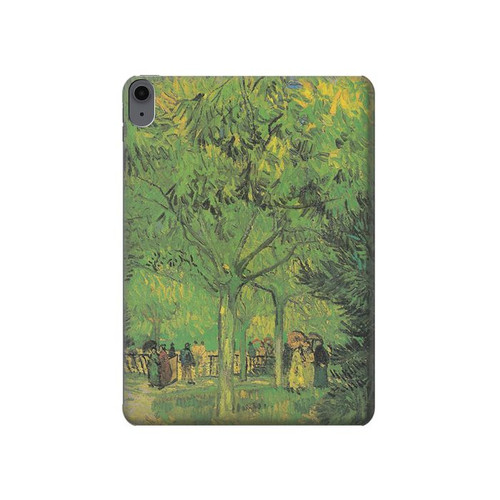 W3748 Van Gogh A Lane in a Public Garden Tablet Hülle Schutzhülle Taschen für iPad Air (2022,2020, 4th, 5th), iPad Pro 11 (2022, 6th)