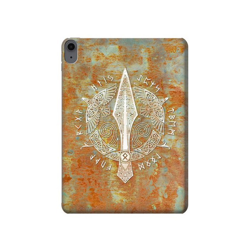 W3827 Gungnir Spear of Odin Norse Viking Symbol Tablet Hülle Schutzhülle Taschen für iPad Air (2022,2020, 4th, 5th), iPad Pro 11 (2022, 6th)