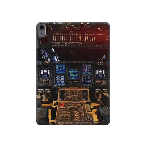 W3836 Airplane Cockpit Tablet Hülle Schutzhülle Taschen für iPad Air (2022,2020, 4th, 5th), iPad Pro 11 (2022, 6th)