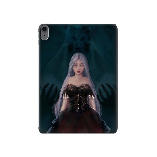 W3847 Lilith Devil Bride Gothic Girl Skull Grim Reaper Tablet Hülle Schutzhülle Taschen für iPad Air (2022,2020, 4th, 5th), iPad Pro 11 (2022, 6th)