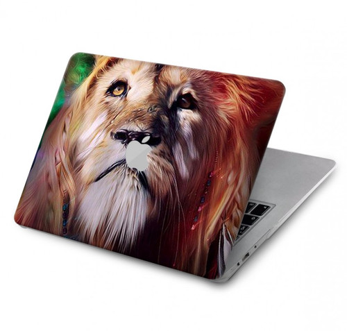 W0691 Leo Paint Hülle Schutzhülle Taschen für MacBook Air 13″ (2022,2024) - A2681, A3113