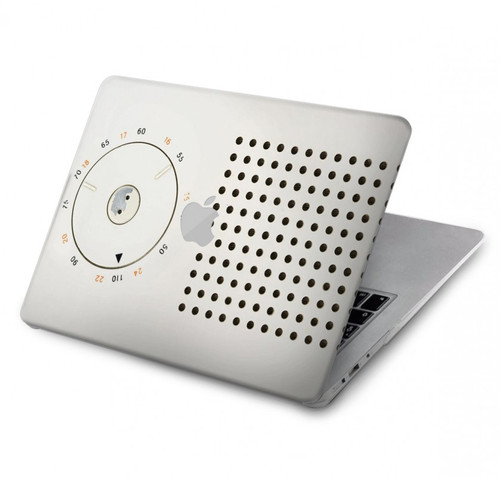 W1857 Retro Transistor Radio Hülle Schutzhülle Taschen für MacBook Air 13″ (2022,2024) - A2681, A3113