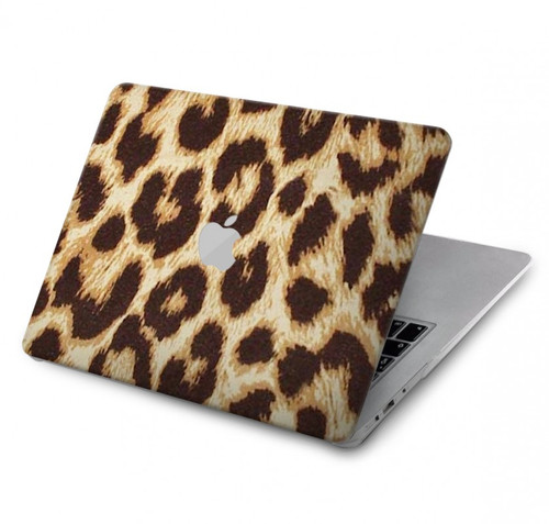 W2204 Leopard Pattern Graphic Printed Hülle Schutzhülle Taschen für MacBook Air 13″ (2022,2024) - A2681, A3113